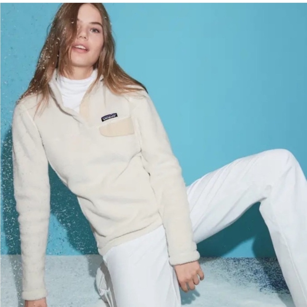 NWT | Patagonia Women's Cream Fleece Sweater